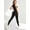 Black, variant on Jumpsuits for Women Built-In Bra Ribbed Workout Seamless Leggings Butt Lifting, Bodycon Rompers Bodysuits