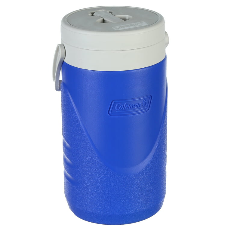 Coleman Half Gallon Thermos Jug, Portable, Insulated, Blue
