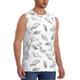 thumbnail image 2 of Balery Sea Turtle Camisetas sin mangas para hombre, absorbe la humedad y protege contra el mal olor.-Large, 2 of 7
