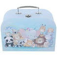 thumbnail image 4 of Paperboard Suitcase Decorative Storage Box with Handle Cardboard Case Kids Toys Box, 4 of 5