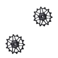 thumbnail image 4 of Greeniant Polea de cerámica para bicicleta de carretera negra/roja/dorada, accesorios de desviador trasero, rodillo de rueda de guía de rueda Type1 NO1, 4 of 6