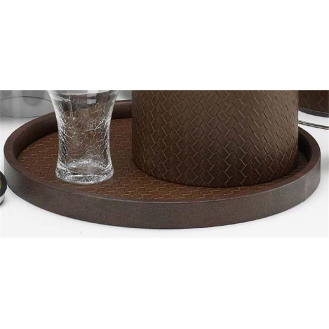 Kraftware 46130 San Remo Pinecone Deluxe 14 Inch Tray