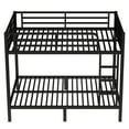 thumbnail image 6 of Deiokin Metal Full over Full Bunk Bed for Adults & Teens, Heavy Duty, Space-Saving with Under-Bed Storage, 6 of 9