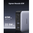 thumbnail image 2 of Estación de Carga 4 en 1 65W CD327 Ugreen 2 USB C, 2 USB A gris, 2 of 6