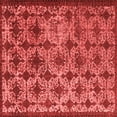 thumbnail image 1 of Ahgly Company Indoor Square Oriental Red Industrial Area Rugs, 8' Square, 1 of 4