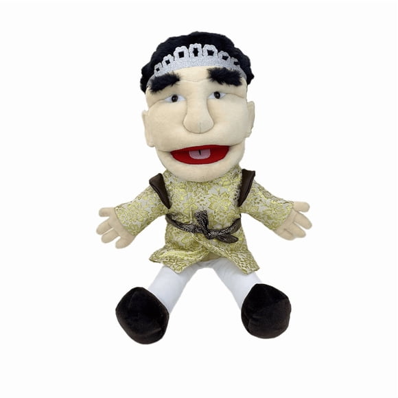 Marionnette à Main Personnage Royal, Jouet en Peluche Interactif de 19,69 Po pour Enfants