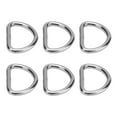 thumbnail image 2 of Sewing Metal Rings,100Pcs D Rings Iron Metal D Rings Metal Buckle Compact and Lightweight, 2 of 14