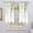 Green, variant on Eucalyptus Leaf Kitchen Window Curtains, Spring Sage Green Farmhouse Leaves Watercolor Botanical Plants Window Treatments Drapes for Bedroom Living Room 84x84in