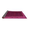 thumbnail image 2 of Ahgly Company Indoor Round Oriental Pink Traditional Area Rugs, 5' Round, 2 of 4
