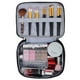 thumbnail image 4 of Bolsa de maquillaje de doble capa MFZFUKR con tirantes, 4 of 4