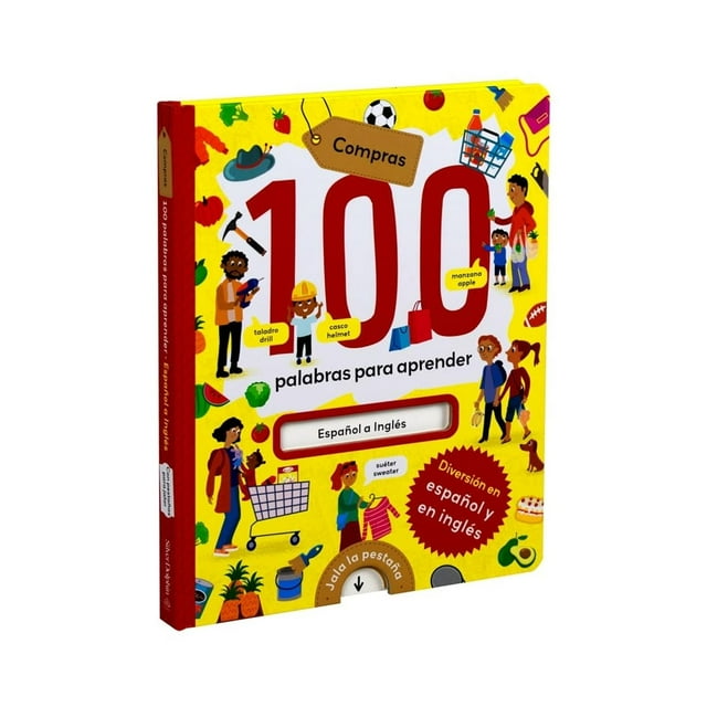Libro Libro Infantil: 100 Palabras Para Aprender: Compras Tapa Blanda, Autor Silver Dolphin, Editorial Silver Dolphin (en Español)