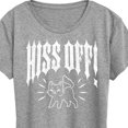 thumbnail image 3 of Instant Message - Cat Lovers - Hiss Off - Women's Short Sleeve Graphic T-Shirt, 3 of 6
