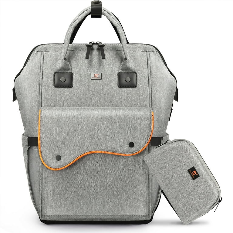 Laptop Backpack with Protective Padding Compartment and Padded Shoulder Straps Travel Backpack with Separate Purse