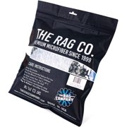The Rag Company – Cyclone Ultra Wheel Mitt – 6x7 in, Black/Grey, 2 Pack
