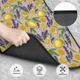 thumbnail image 5 of Uemuo Car Floor Mats - Lavender Flowers Pattern Carpet Floor Mats for Cars, Auto Accessories Front & Rear Car Floor Foot Mat Sets of 4 Pieces, 5 of 6