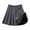 Girl Skirt-Gray, variant on KkSLirnhs 5 Years Girls' Pleated Skirt for Summer School Uniform, Soft and Breathable Fabric Lightweight School Uniform Pleated Ruffle Scooter Skirt Gray