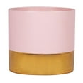 thumbnail image 1 of Pink & Rose Gold Planter, 1 of 1