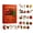 Red, variant on 2025 Sewing Advent Calendar A 24-day Christmas Countdown For Sewing Enthusiasts Handcrafted Sewing Gift Box Containing Sewing Tools, Buttons, Thread, And Embellishments