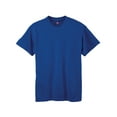 thumbnail image 1 of Hanes T-Shirt pour Garçon 5,2 oz COMFORTSOFT, Poids Lourd, TP, Bleu Royal Foncé, 1 of 3