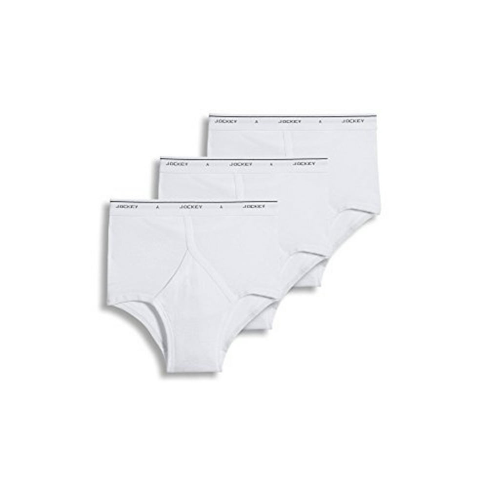Jockey Jockey Men's Underwear Classic Full Rise Brief 3 Pack 9950