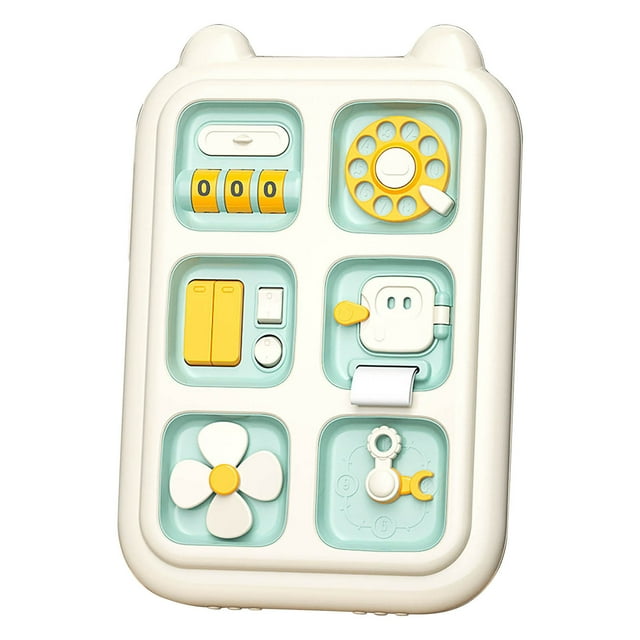 Juguetes sensoriales Montessori para niñas de 1 año, niños pequeños de 1 a 3 años, tablero de actividades para bebés, desarrollo de la motricidad fina