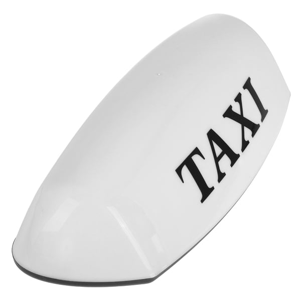 Luz LED para techo de taxi con base de succión, impermeable, 12 V, luz de techo para coche, señal de taxi iluminada, luz para la parte superior del taxi, suministros para taxis de circulación diurna