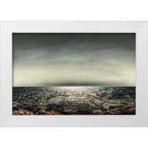 Claes, Gilbert 24x17 White Modern Wood Framed Museum Art Print Titled - Sea Sighs