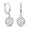 Filigree Ball Drop-24MM, variant on LeCalla 925 Sterling Silver Jewelry Light-Weight Hypoallergenic Ball Drop Leverback Dangle Earrings for Women 5MM