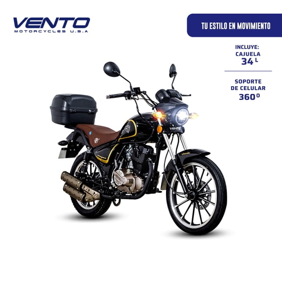 Motocicleta Vento Cougar 250 Negro 2027