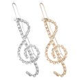thumbnail image 1 of CRILSTYLEO 2Ud Clips De Con Musical Y Para Peinados, 1 of 8