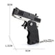 thumbnail image 3 of Caja fuerte para pistola con banda de goma Mini Bursts con llavero para fiesta al aire libre para niños (negro) Ndcxsfigh libre de BPA, 3 of 3