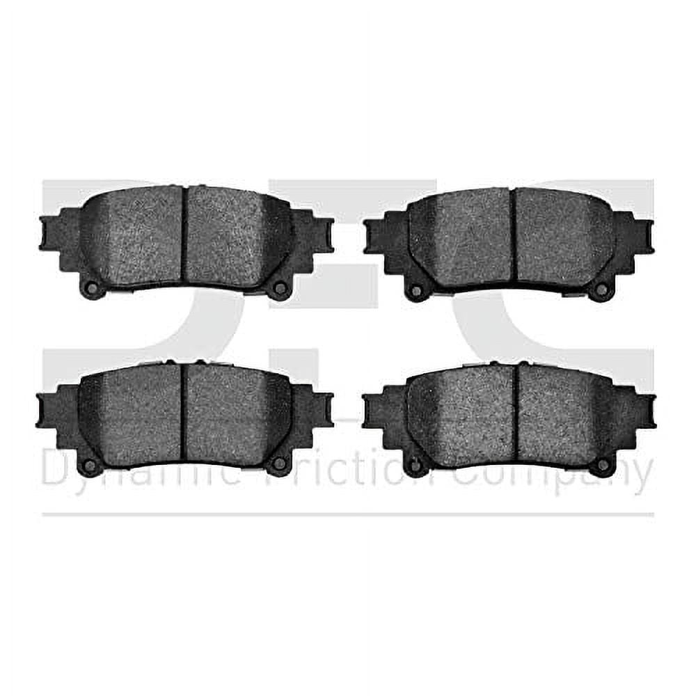 Dynamic 1551-1391-00 DFC 5000 Advanced Brake Pads - Ceramic Fits select: 2014-2019 TOYOTA HIGHLANDER, 2011-2020 TOYOTA SIENNA