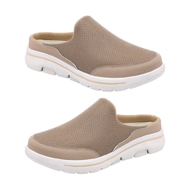 Minnieouse 1 par de chanclas portátiles de estilo informal para mujer, zapatillas transpirables de tacón plano para fiesta para niñas, Type2 NO2