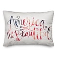 thumbnail image 2 of Creative Products America the Beautiful 14x20 Spun Poly Pillow, 2 of 3