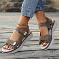 thumbnail image 6 of Norvail Orthopedic Sport Sandals for Women Soft Cushion Foam Comfortable Walking Sandal Arch Support Wide Fit Dress Comfy Orthotic Recovery Athletic Plus-Size Hook-and-Loop Casual Sandals, 6 of 8