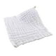 thumbnail image 4 of Toalla de mano de gasa de 6 capas para bebés, baberos, paño de lavado, pañuelo de alimentación blanco, 4 of 7