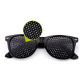 thumbnail image 5 of Vruelia Pinhole glasses black hole glasses foldable temples mesh glasses for eye training and relaxation (2 pieces), 5 of 5