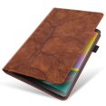 thumbnail image 3 of Tree Pattern Case for Samsung Galaxy Tab A8 10.5 inch 2022 SM-X200/X205/X207,Dteck Magnetic Premium PU Leather Hybrid Rubber Card Slot Wallet Folio Kickstand Cover with Pen Holder,Brown, 3 of 5