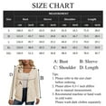 thumbnail image 3 of jinghuiyue Womens Cardigans V Neck Long Sleeve Loose Cardigan Button up Ribbed Outwear Jacket with Pockets M, 3 of 4