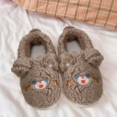 

Cute Animal Slippers For Women Winter Warm House Slippers Soft Shoes Tan Slippers Women Clog Slippers for Women Women Fuzzy Slippers Size 11 Sock Slippers for Women House Slipper for Women Hardwood