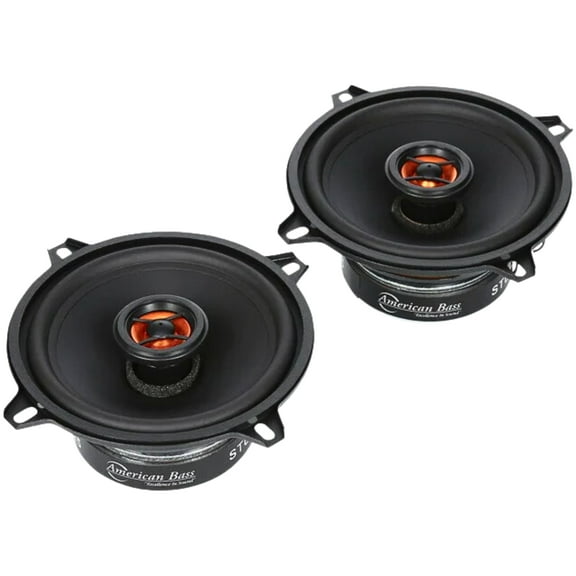American Bass 5.25"Pair of Studio Series 120W Max Coaxial Speakers STUDIO5.25