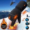 thumbnail image 3 of Rechargeable Heated Gloves For Man & Woman, Aa Battery Operated Motorcycle Heat, 3 of 5