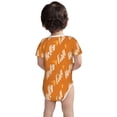 thumbnail image 3 of Yiaed Hello Fall Print Infant Climbing Short Sleeve Onesie One-Piece Baby Bodysuit Clothes 0-12 Months -12 Months, 3 of 6