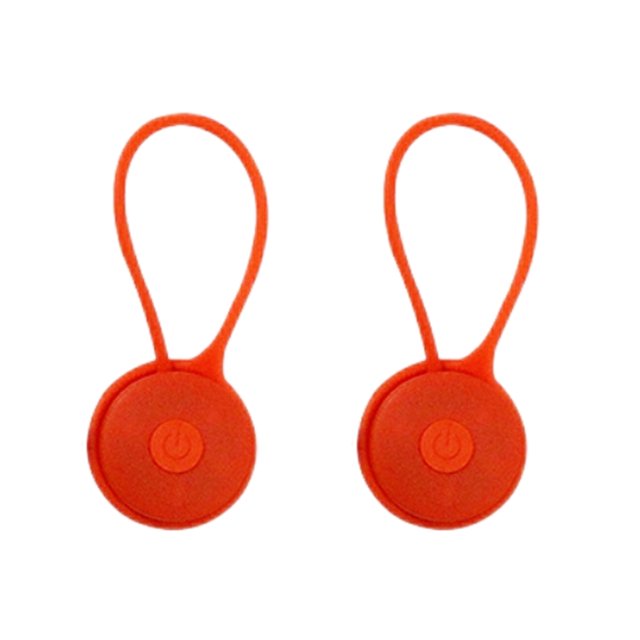 Luces LED con correa de silicona Ticfox para mochila bicicleta cochecito