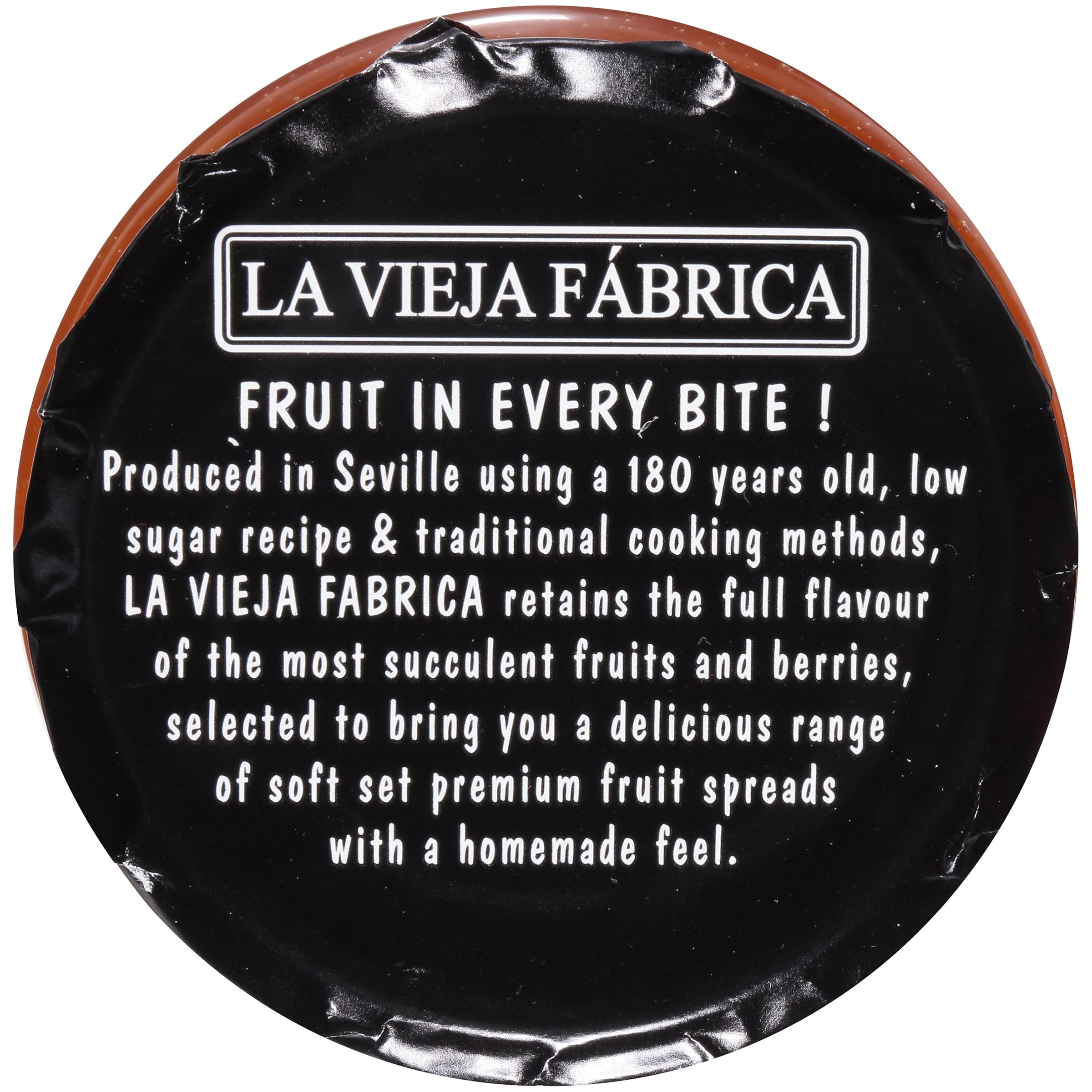 La Vieja Fabrica Fruit Spread Peach 9.9oz Jar