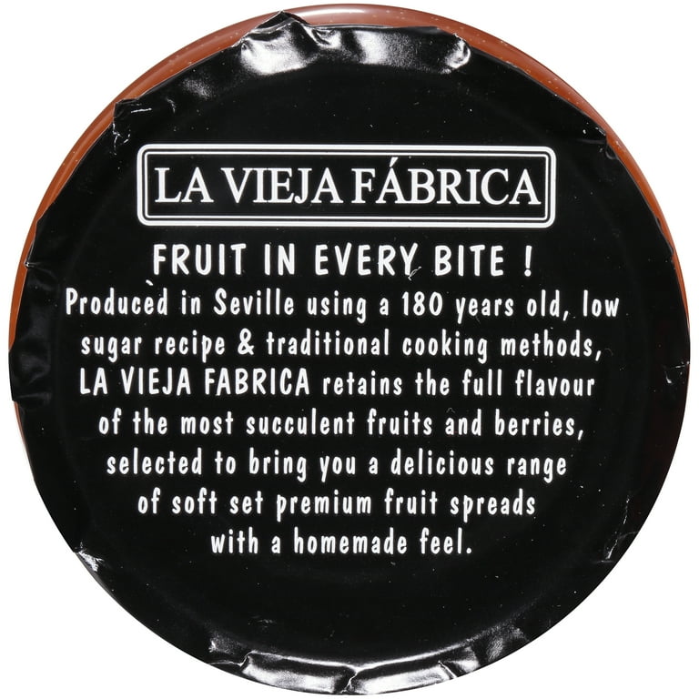 La Vieja Fabrica Fruit Spread Peach 9.9 oz Jar - Walmart.com