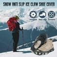 thumbnail image 2 of Mouliraty Universal Non-Slip Spikes 2025 New Traction Cleats Ice Snow Grips Slip Non-Slip Shoe Cover, 2 of 5
