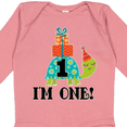 thumbnail image 4 of Inktastic First Birthday Turtle 1 Year Old Boys or Girls Long Sleeve Baby Bodysuit, 4 of 5