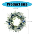 thumbnail image 5 of Front Door Wreath Winter Holiday Wreath for Front Door Christmas Decorations, 5 of 10