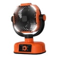 thumbnail image 3 of Linterna de ventilador recargable por USB Strade Fareast Limited Naranja 2 en 1, 3 of 8